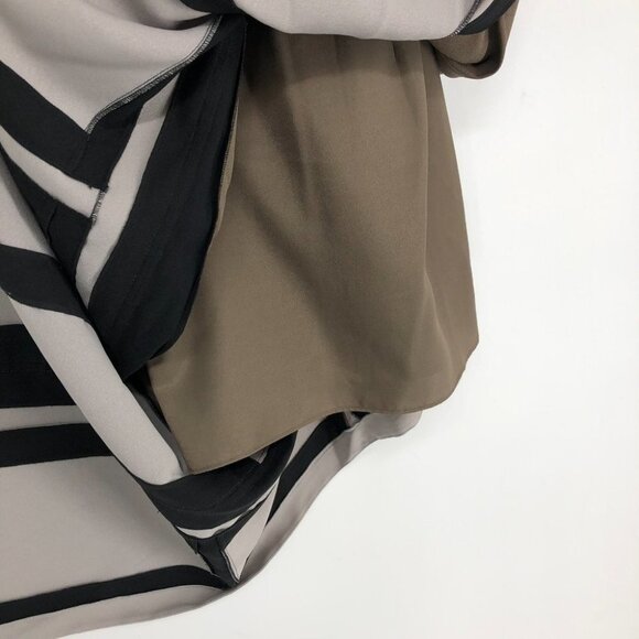 BCBGMaxAzria Runway Fall  2010 Handkerchief Strapless Light Fati Dress size 0 - Picture 11 of 16